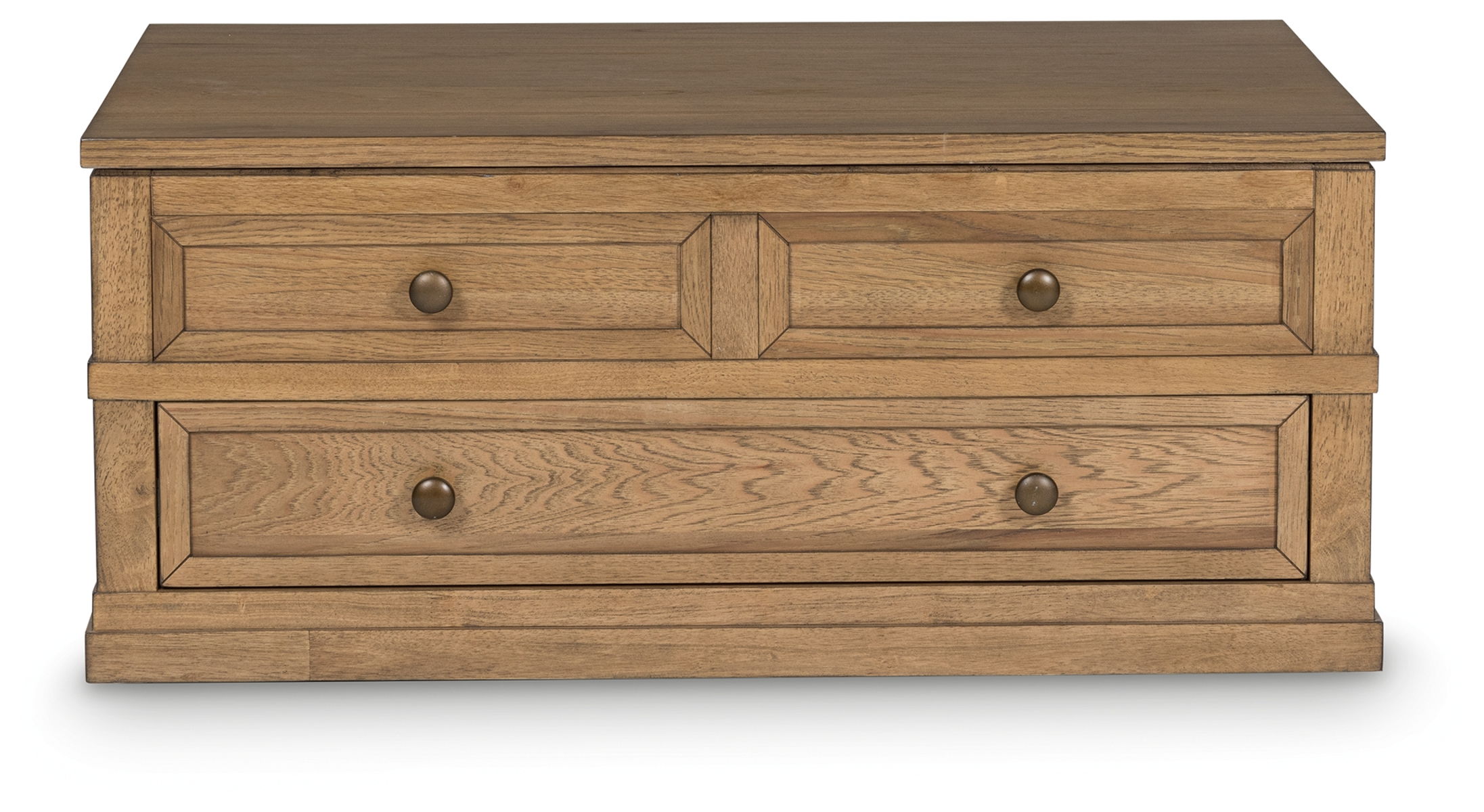 Sharlance - Lift Top Cocktail Table - Light Brown - Image 2