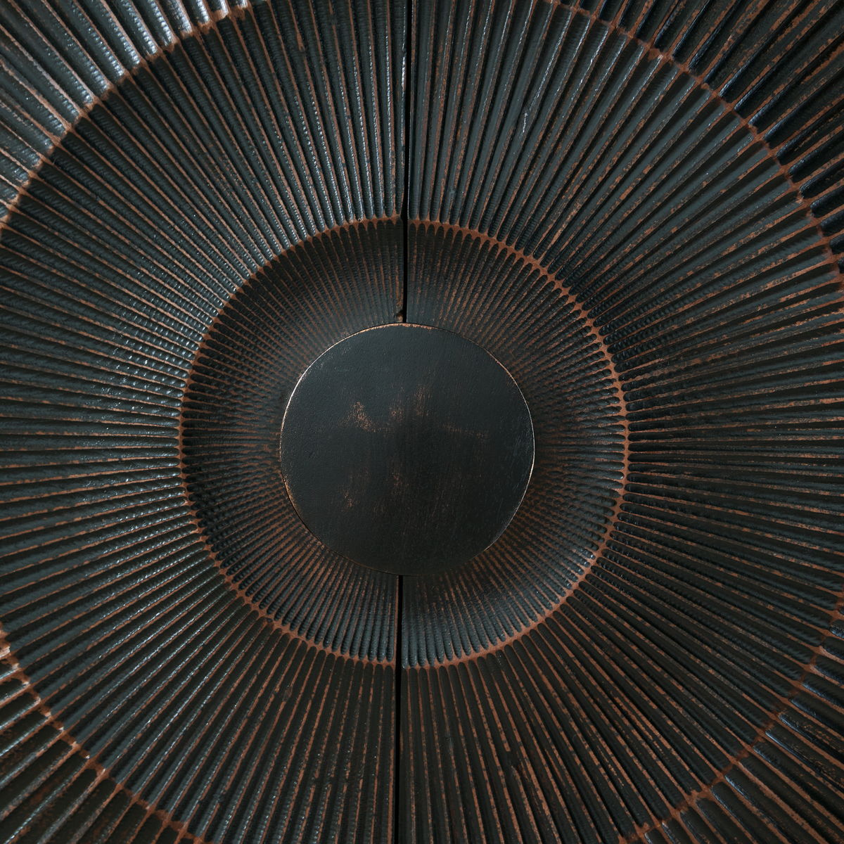 Fosterman - Accent Cabinet - Distressed Black - Image 2