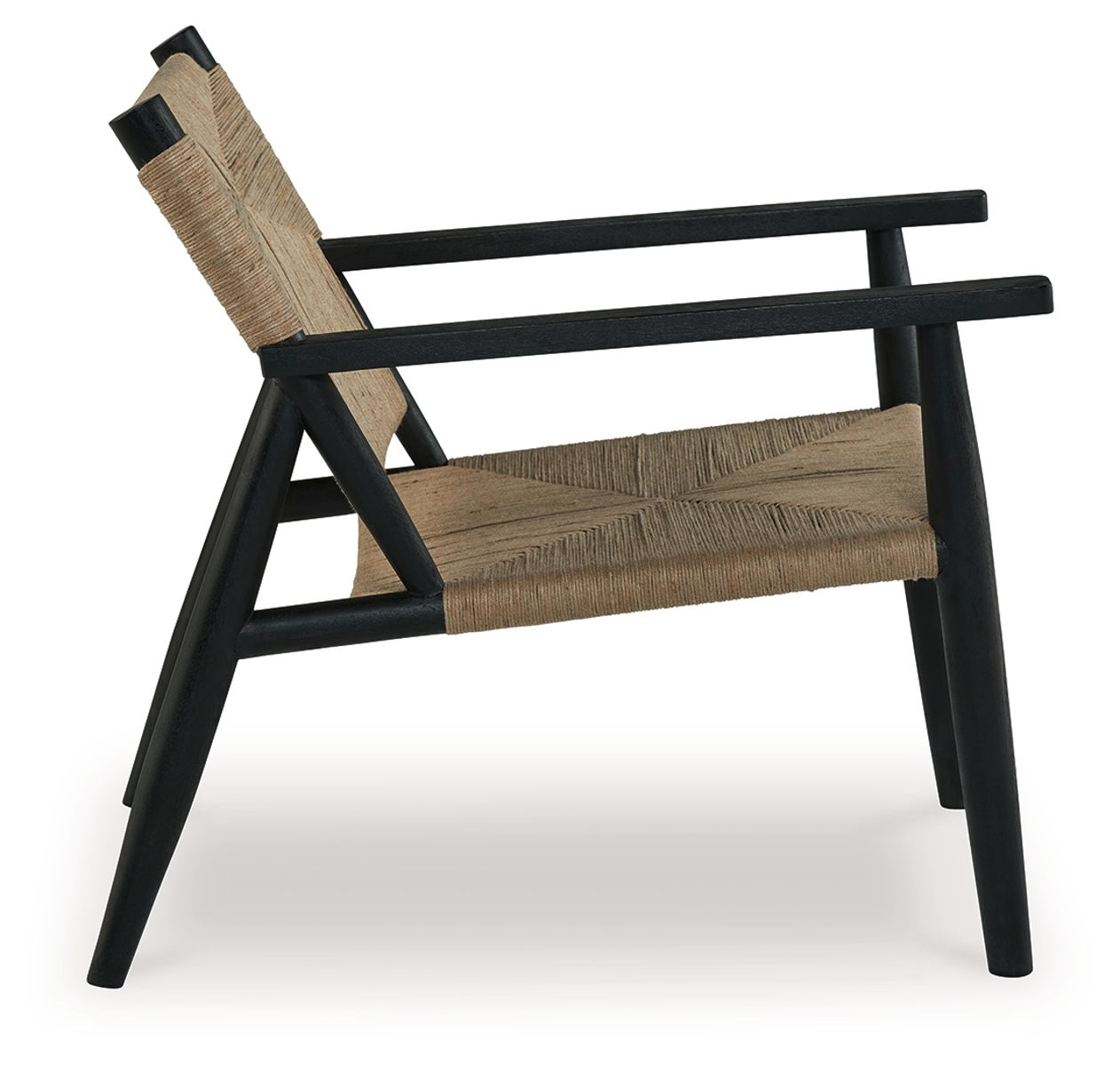 Halfmore - Accent Chair - Black / Natural - Image 4