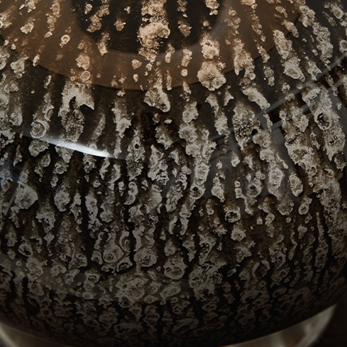 Tenslow - Glass Table Lamp - Antique Black - Image 3