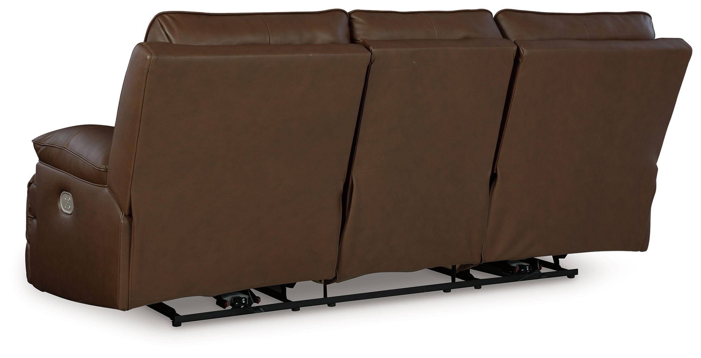 Vonryan - Power Reclining Sofa With Adj Headrest - Tobacco - Image 5