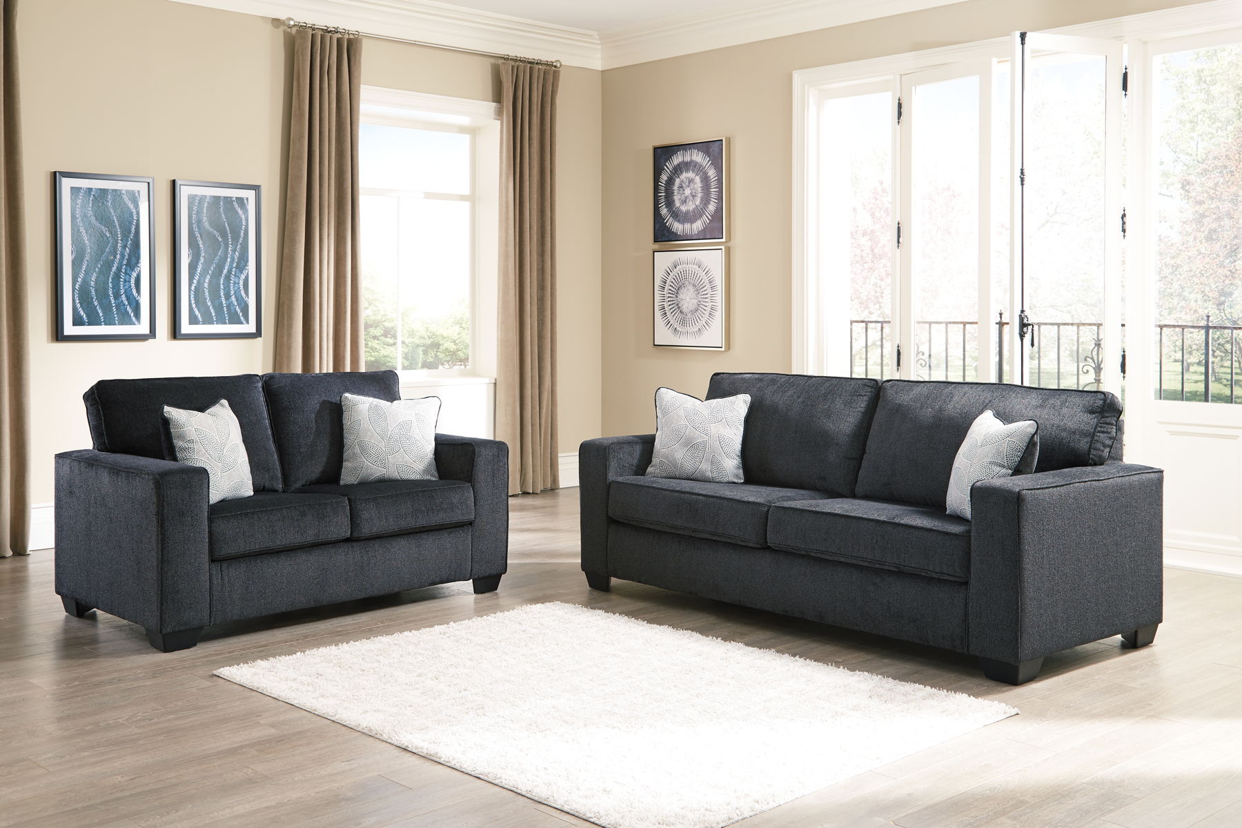 Altari - Stationary Loveseat - Image 4