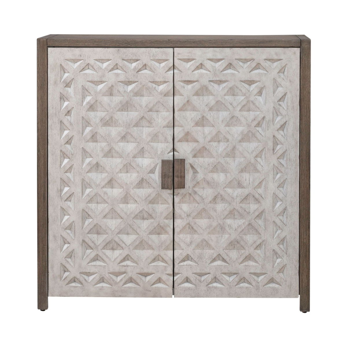 Chatfield - Accent Console - Antique White / Tobacco - Image 2