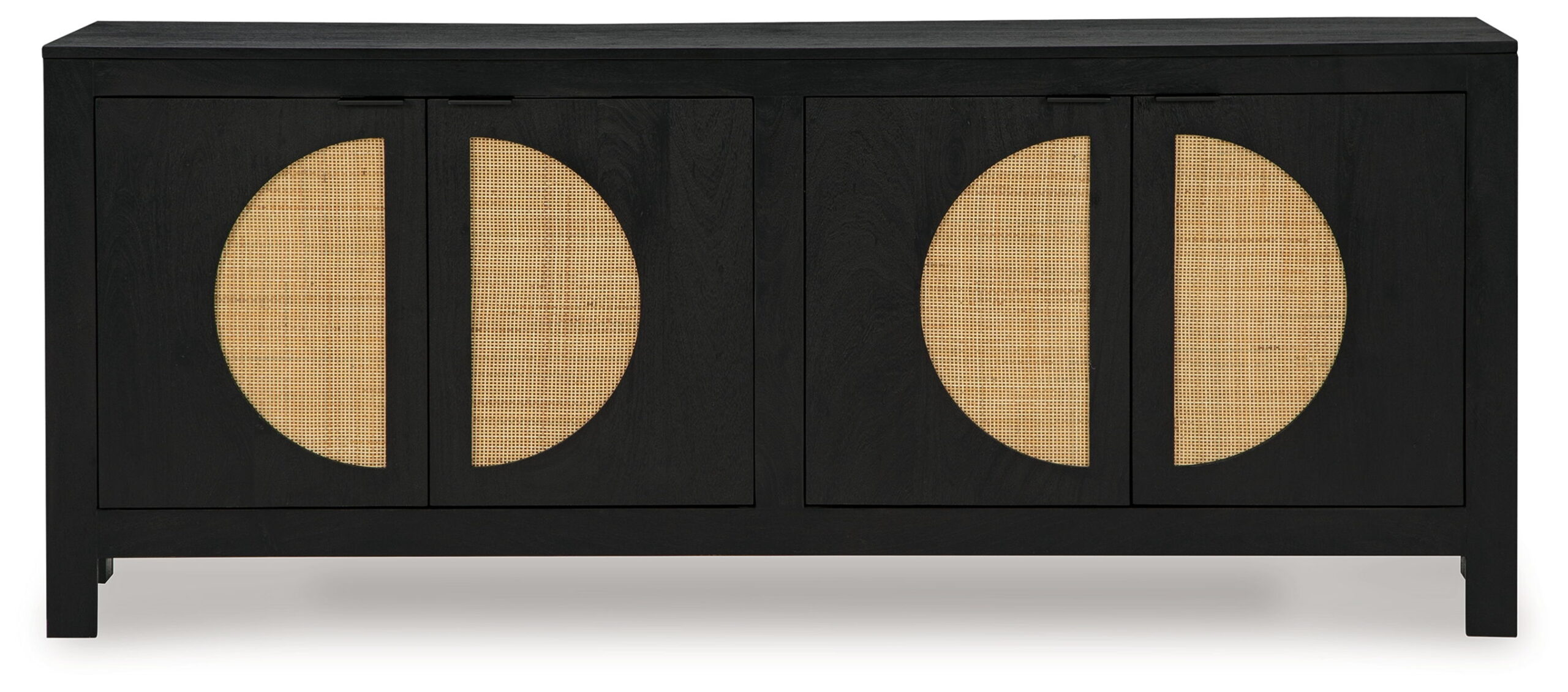 Cliffiings - Accent Cabinet - Black / Natural - Image 4