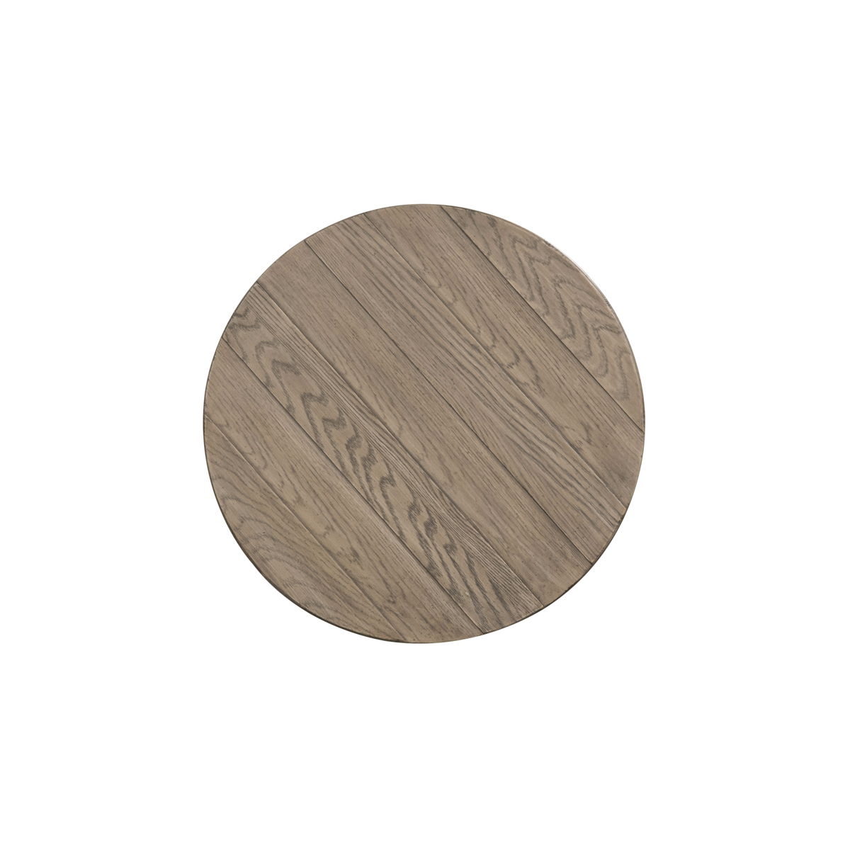 Heartland - Round Pedestal Chair Side Table - Antique White / Tobacco Tops - Image 3