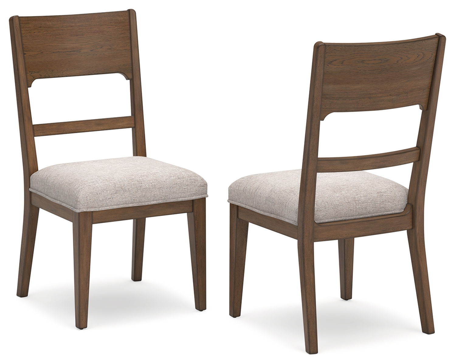 Cabalynn - Dining Uph Side Chair (Set of 2) - Oatmeal / Light Brown - Image 4