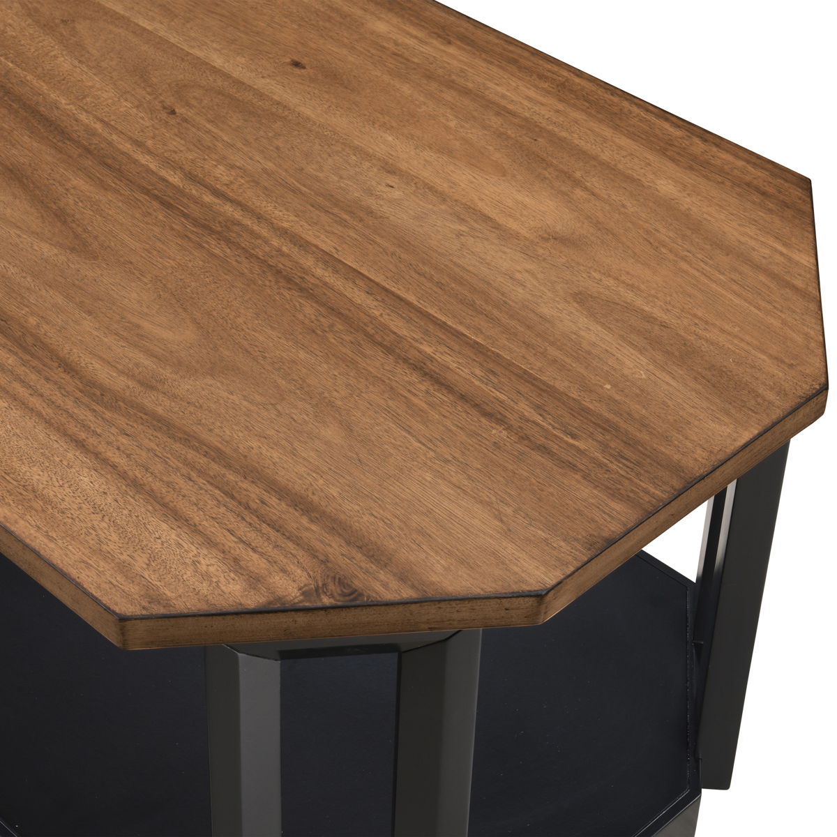 Decker - 3 Piece Occasional Set (1 Coffee & 2 End Tables) - Brown / Black - Image 4