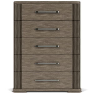 Sariel - 5 Drawer Chest - Dark Brown
