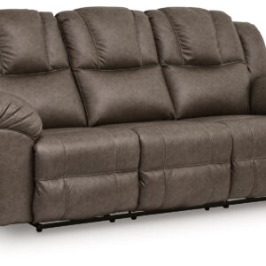 Lowilla - Reclining Sofa - Driftwood