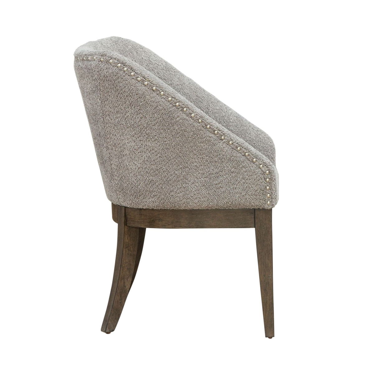Cascade Falls - Upholstered Side Chair (RTA) - Satin Espresso - Image 6