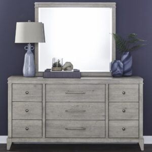 New Haven - Dresser & Mirror - White