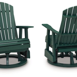 Shell Beach - Swivel Glider Chair - Green