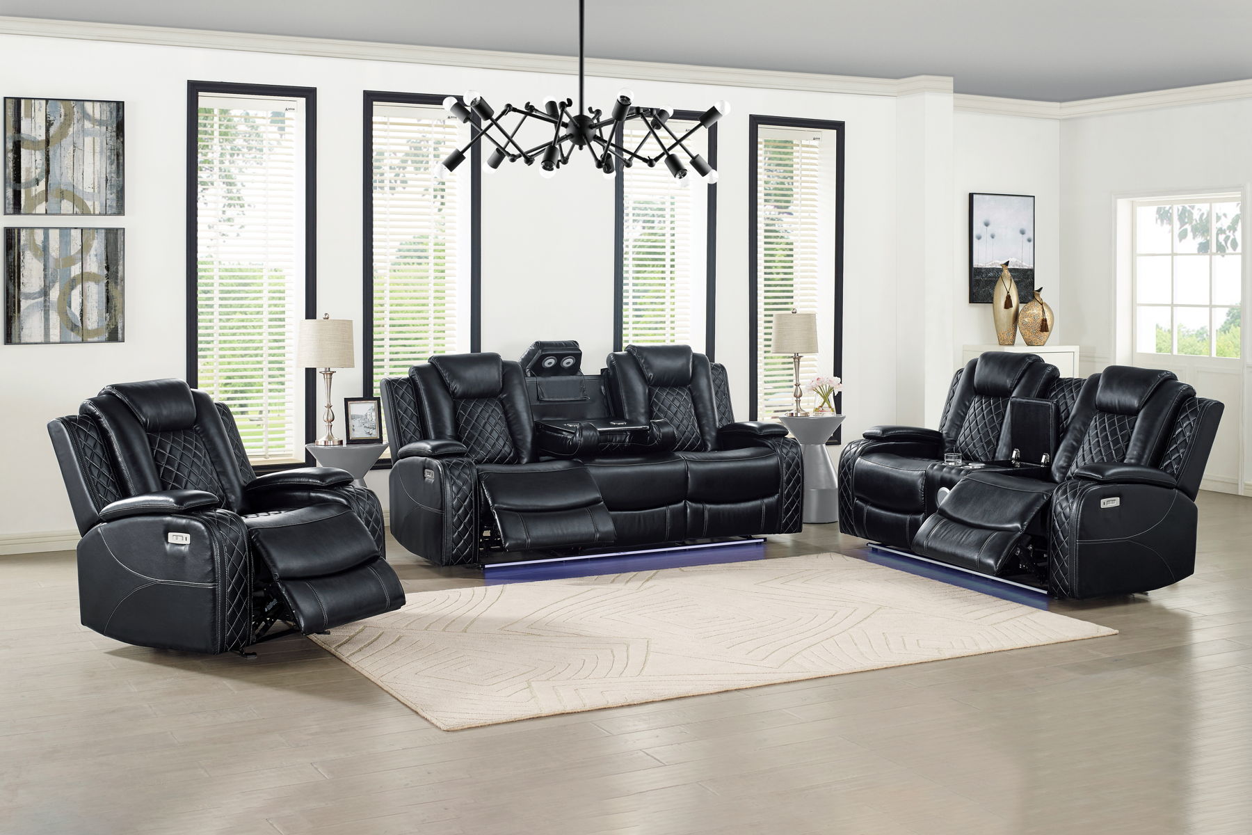 Orion II - Reclining Sofa Set - Image 4