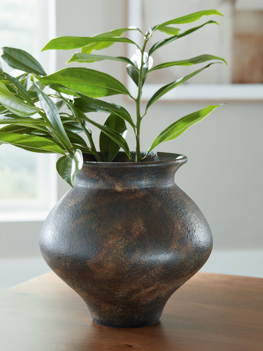 Laddlow - Vase - Antique Brown - Image 2