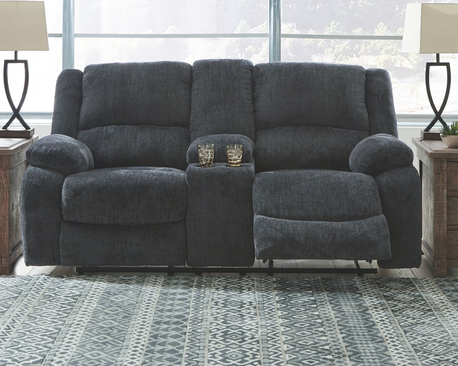 Draycoll - Reclining Loveseat - Image 9