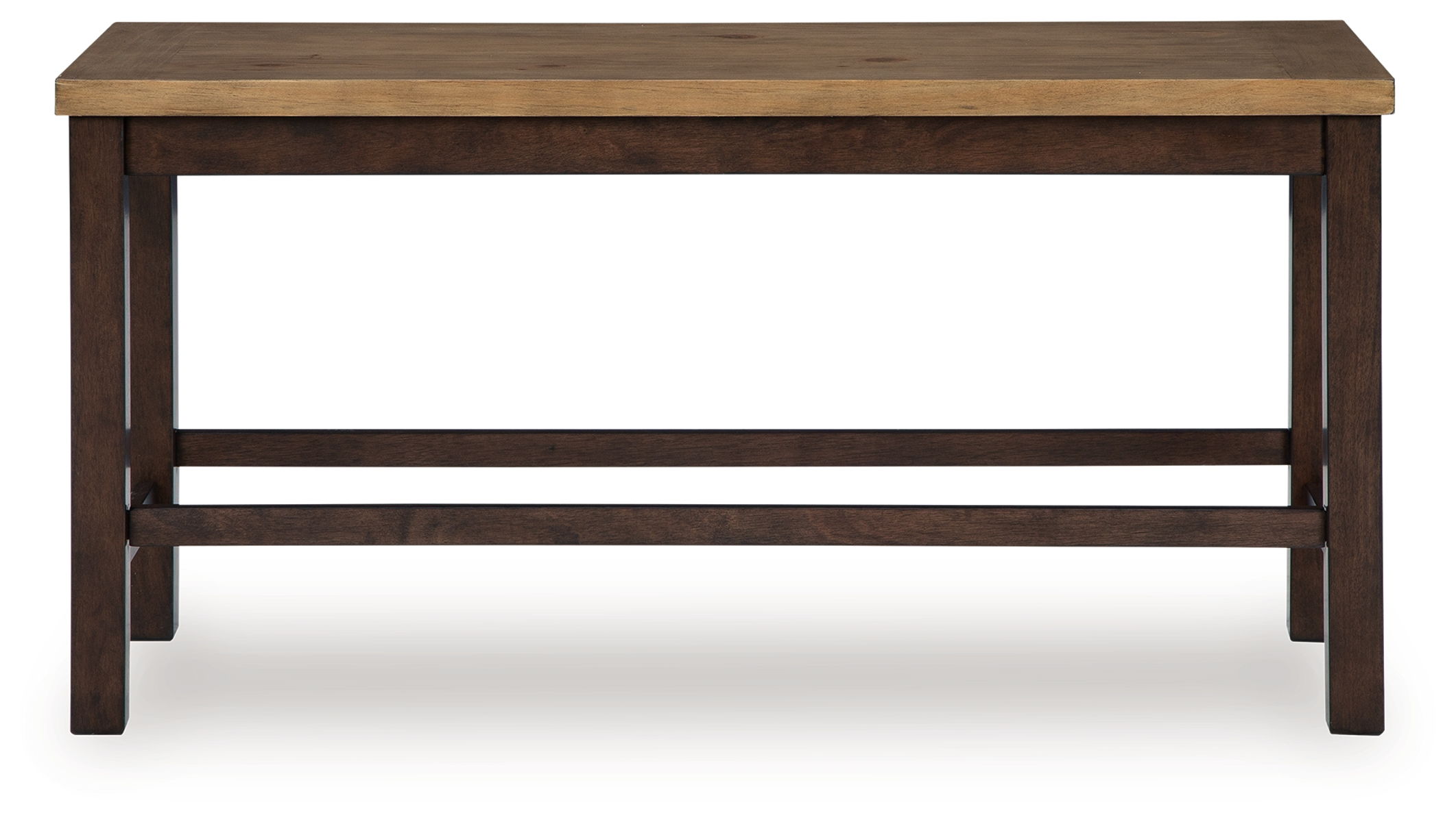 Rylandeen - Double Counter Height Bench - Light Brown / Dark Brown - Image 2
