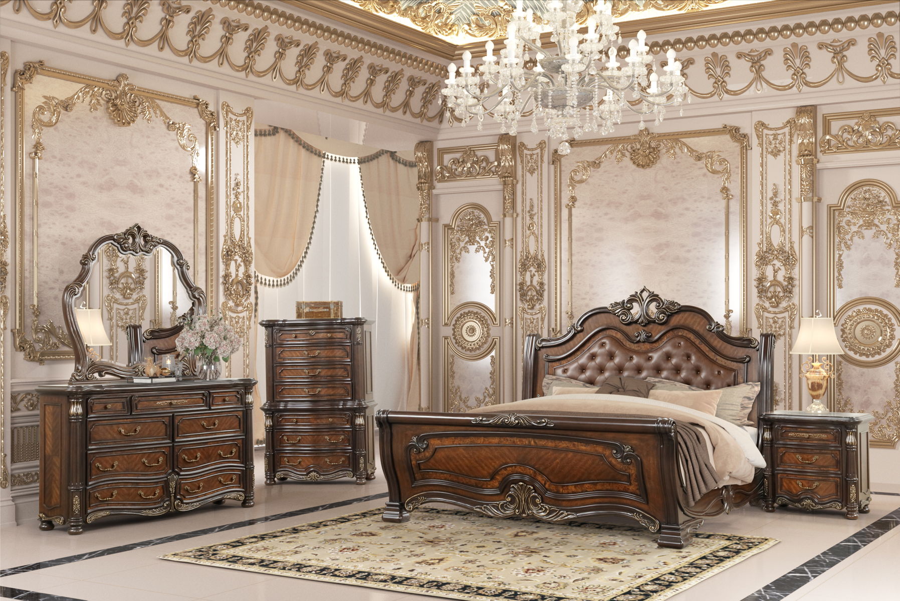 Bella Notte - Upholstered Bedroom Set - Image 11