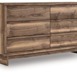 Chirason - Six Drawer Dresser - Brown