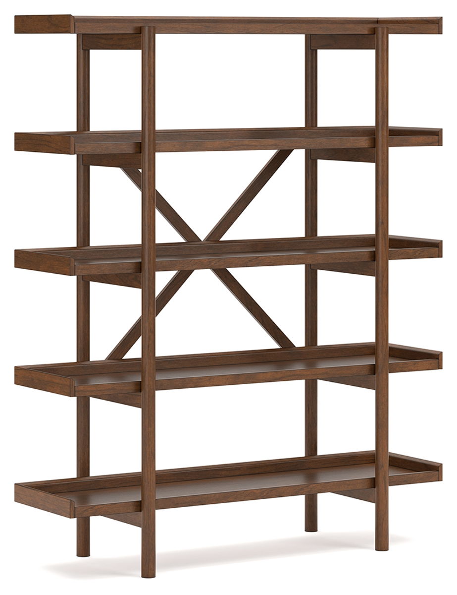 Lyncott - Bookcase - Brown - Image 3