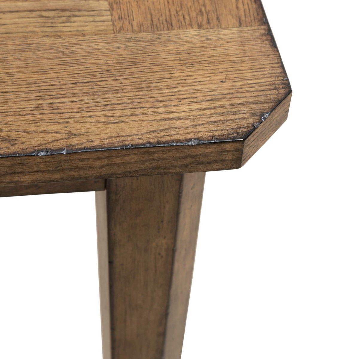 Carolina Park - Rectangular Leg Table - Brown - Image 9