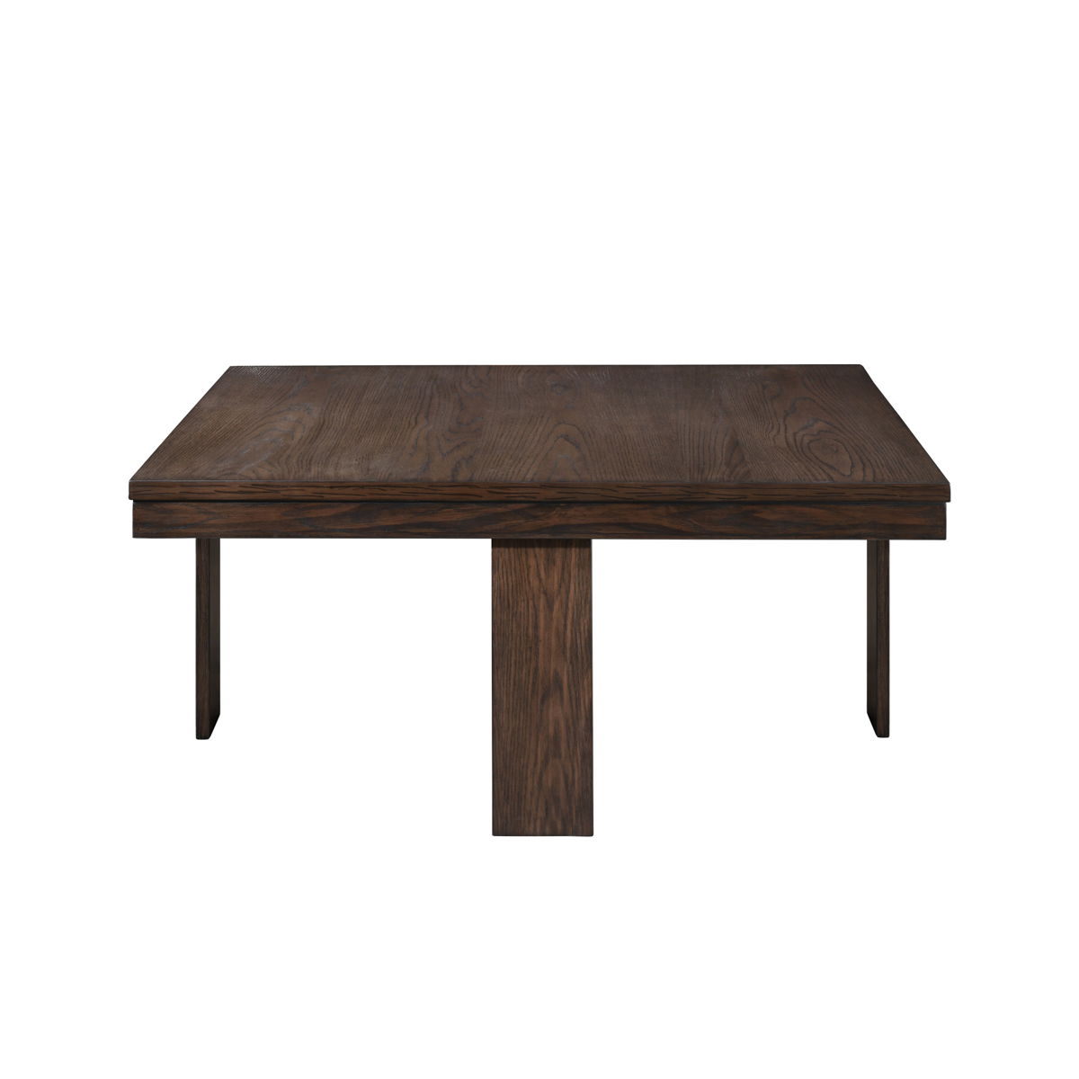 Paxton - 5 Piece Living Room Set (Storage Coffee Table With 4 Tuck-In Ottomans) - Dark Brown - Image 8