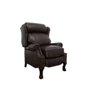 Danbury - Push Thru The Arm Recliner - Clifton-Chocolate