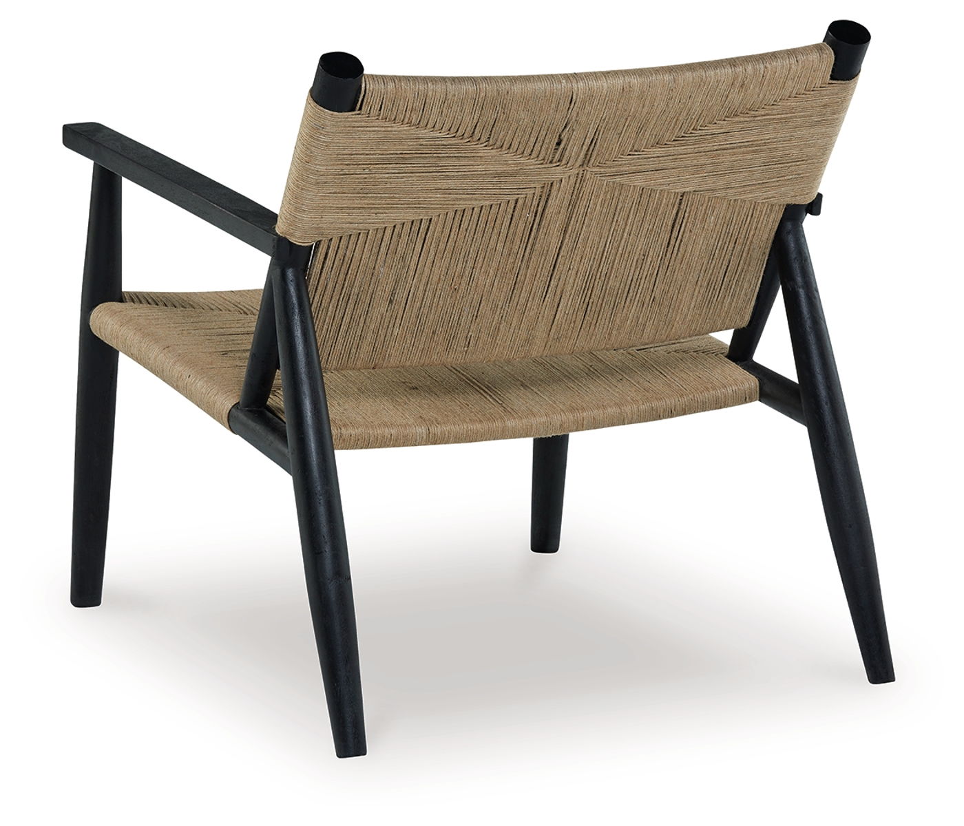 Halfmore - Accent Chair - Black / Natural - Image 2