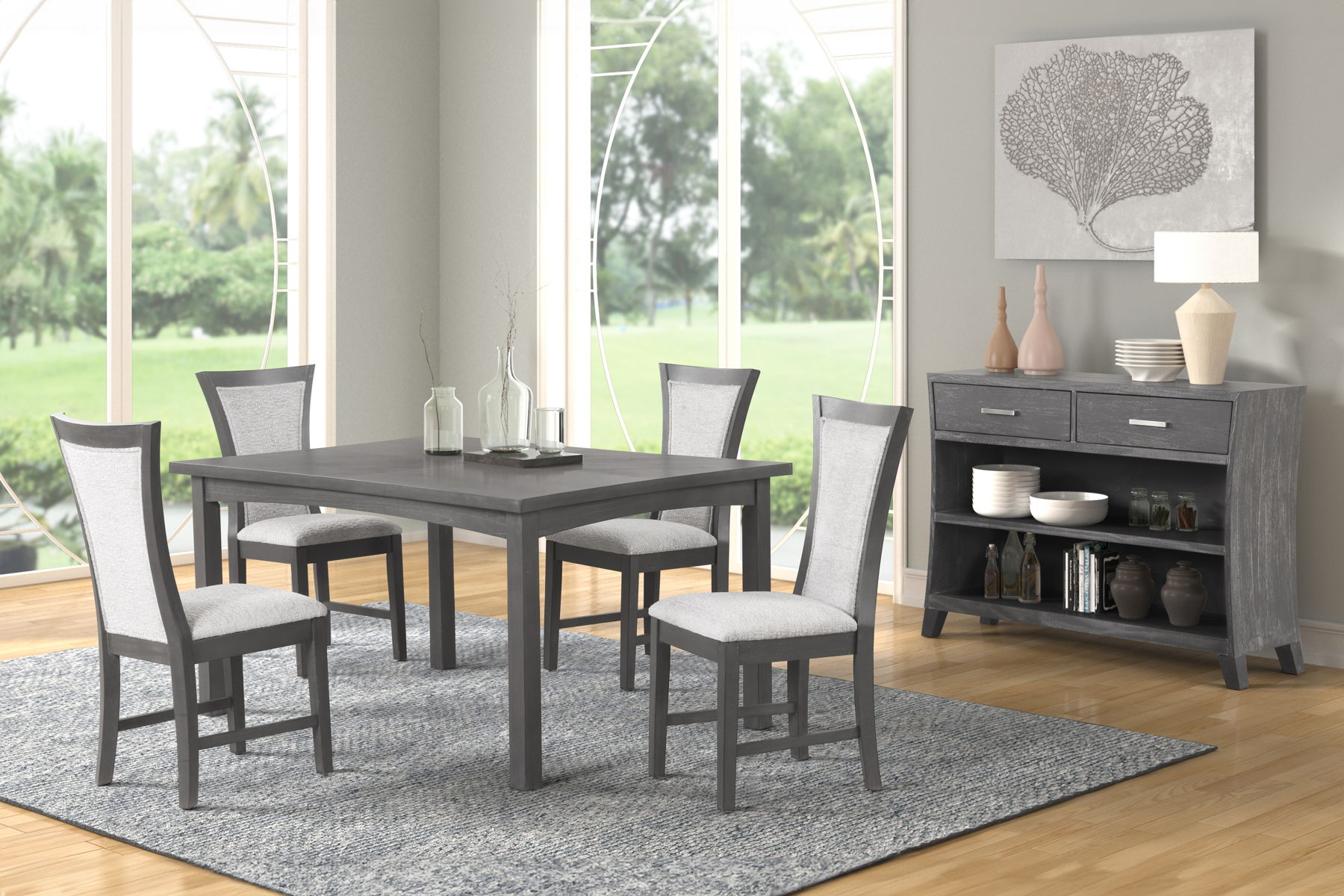 Flair - Dining Chair (Set of 2) - Gray - Image 8