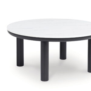 Xandrum - Occasional Table Set (Set of 3) - Black / White