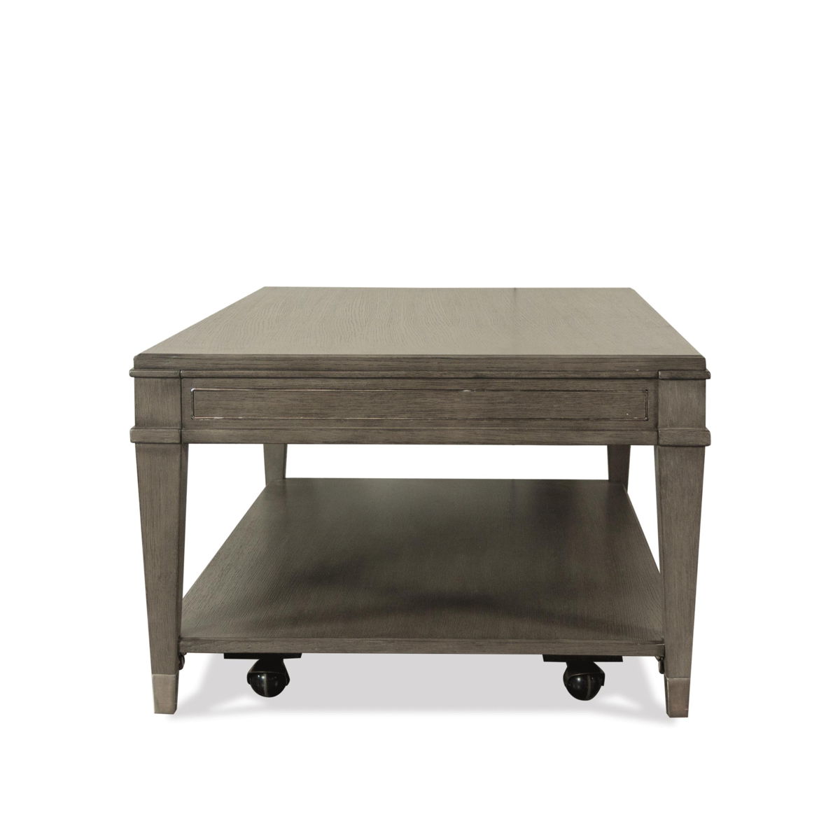Dara Two - Rectangular Coffee Table - Gray Wash - Image 4