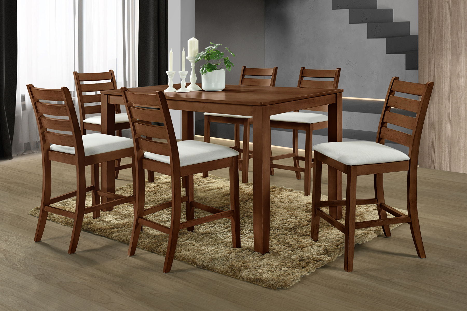 Pascal - Counter Dining Table Set - Image 10