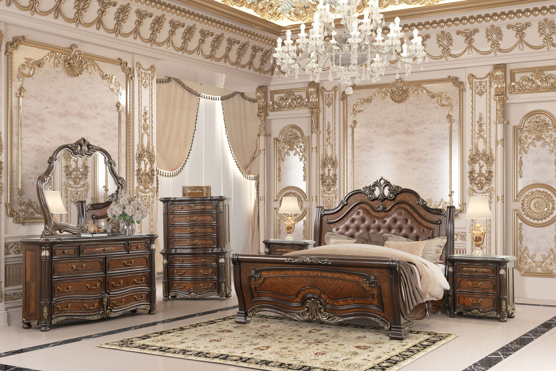 Bella Notte - Upholstered Bedroom Set - Image 7