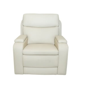 Gunner - Recliner With Power And Power Headrest - Almond