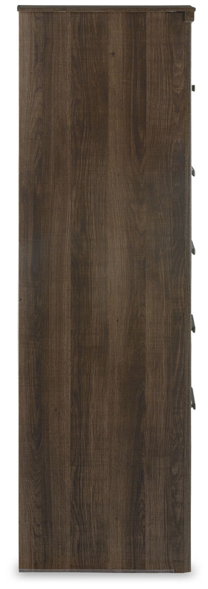 Juararo - Five Drawer Chest - Dark Brown - Image 8