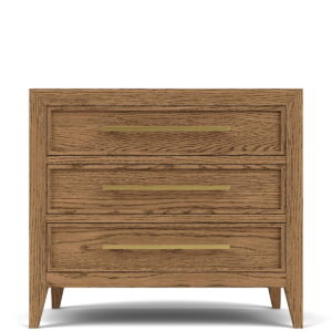 Halbrooke - 3 Drawer Nightstand - Light Brown