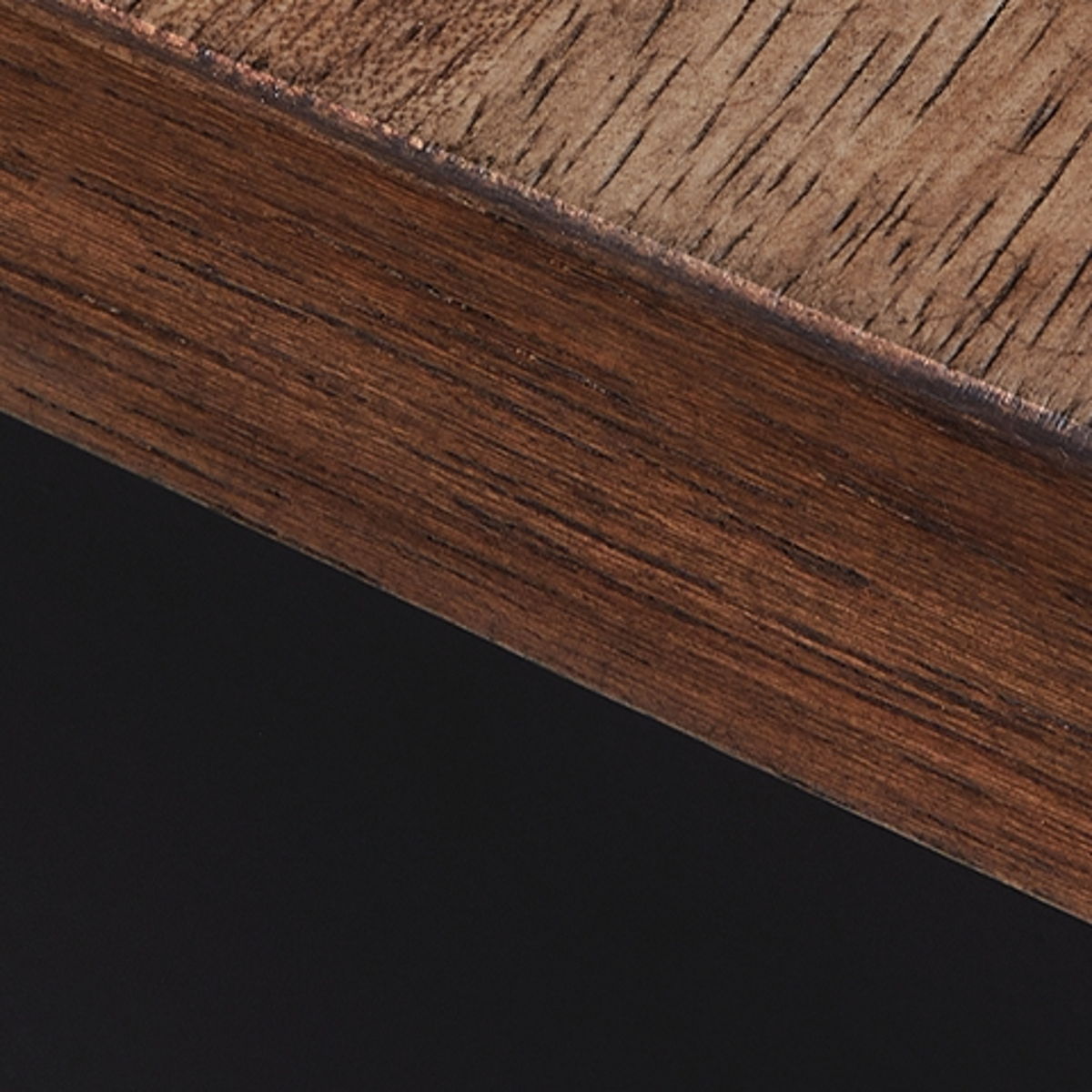 Wildenauer - XL TV Stand With Fireplace Option - Brown / Black - Image 6