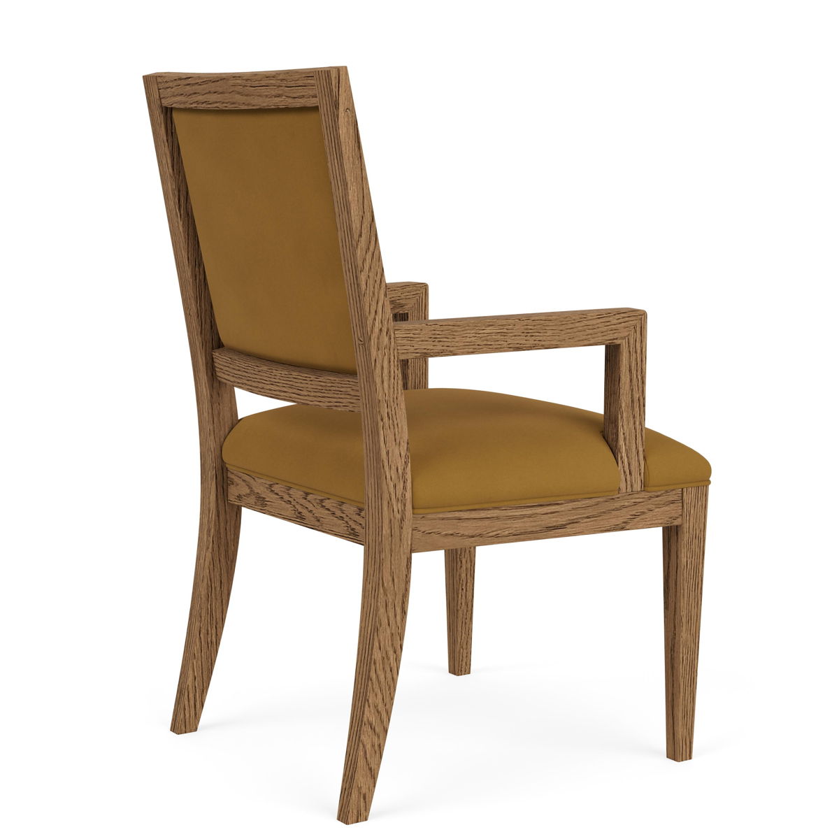 Halbrooke - Upholstered Back Arm Chair (Set of 2) - Light Brown - Image 4