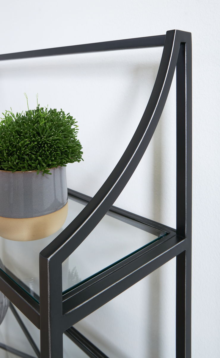 Dakerwell - Bookcase - Antique Black - Image 4