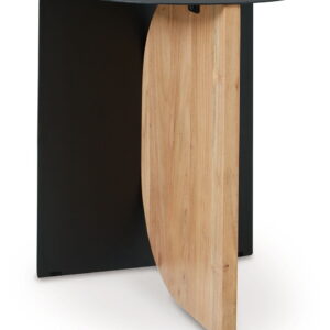 Ladgate - Accent Table - Black / Natural