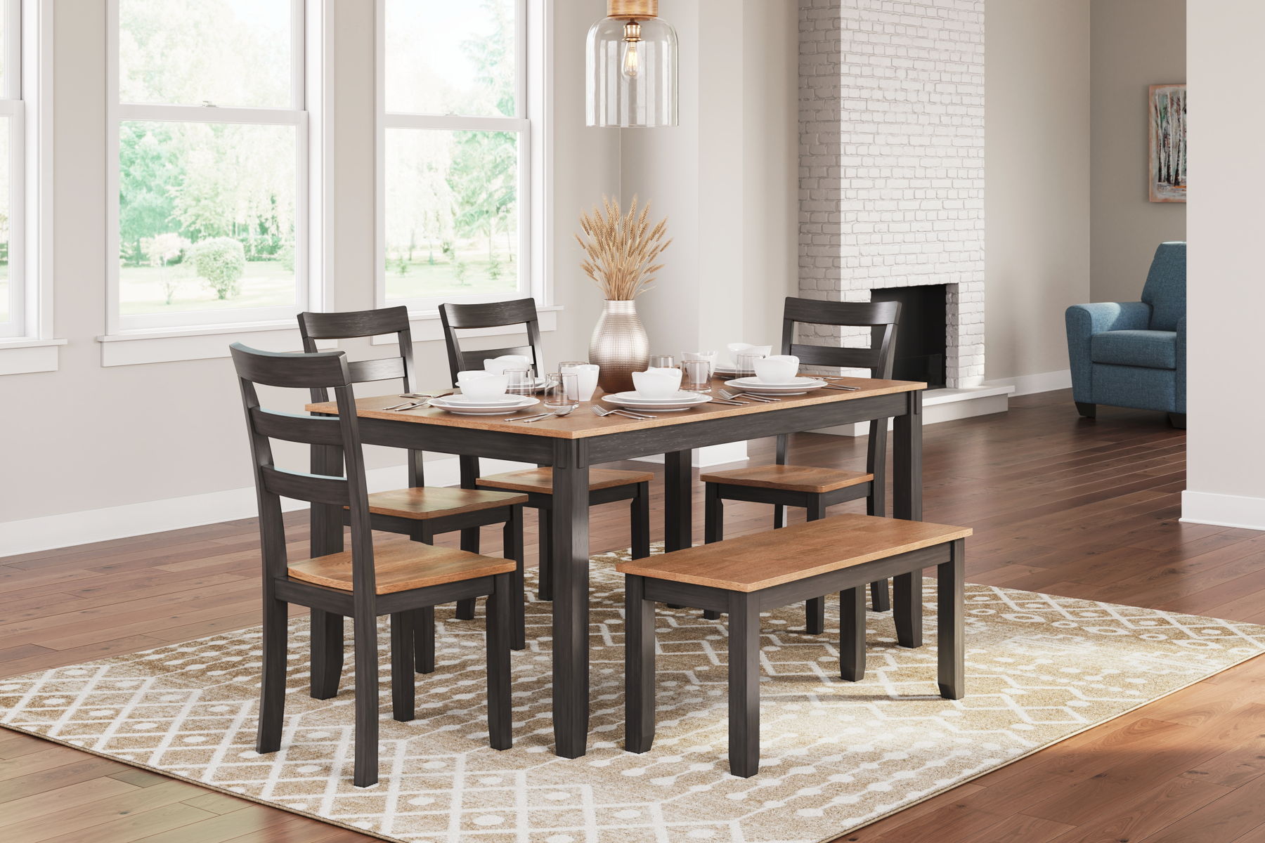 Gesthaven - Dining Room Table Set - Image 13