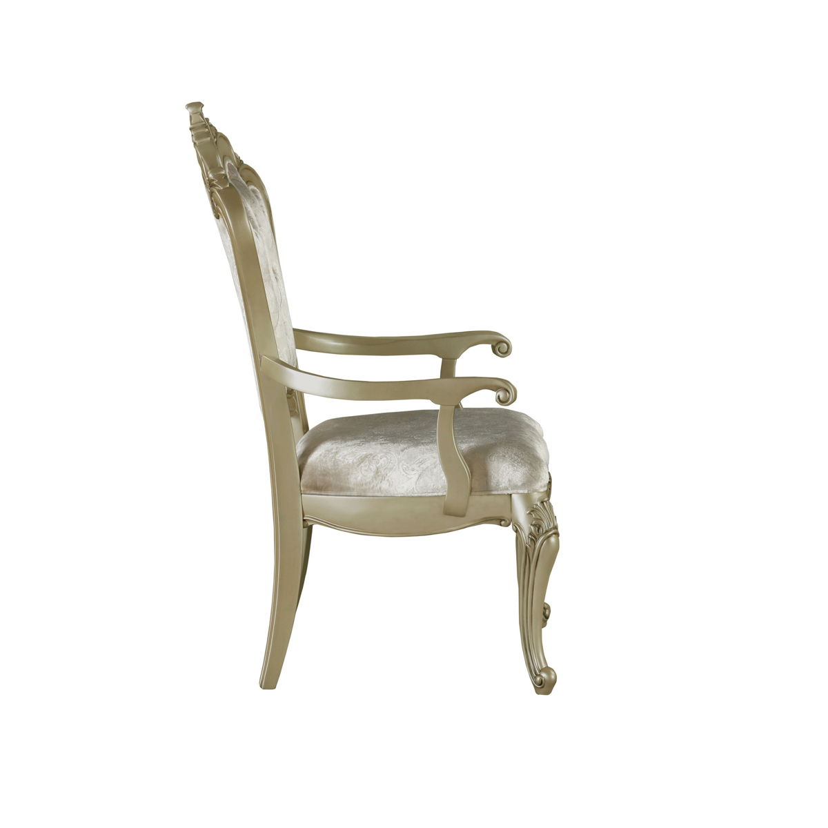 Monique - Arm Chair (Set of 2) - Champagne - Image 5