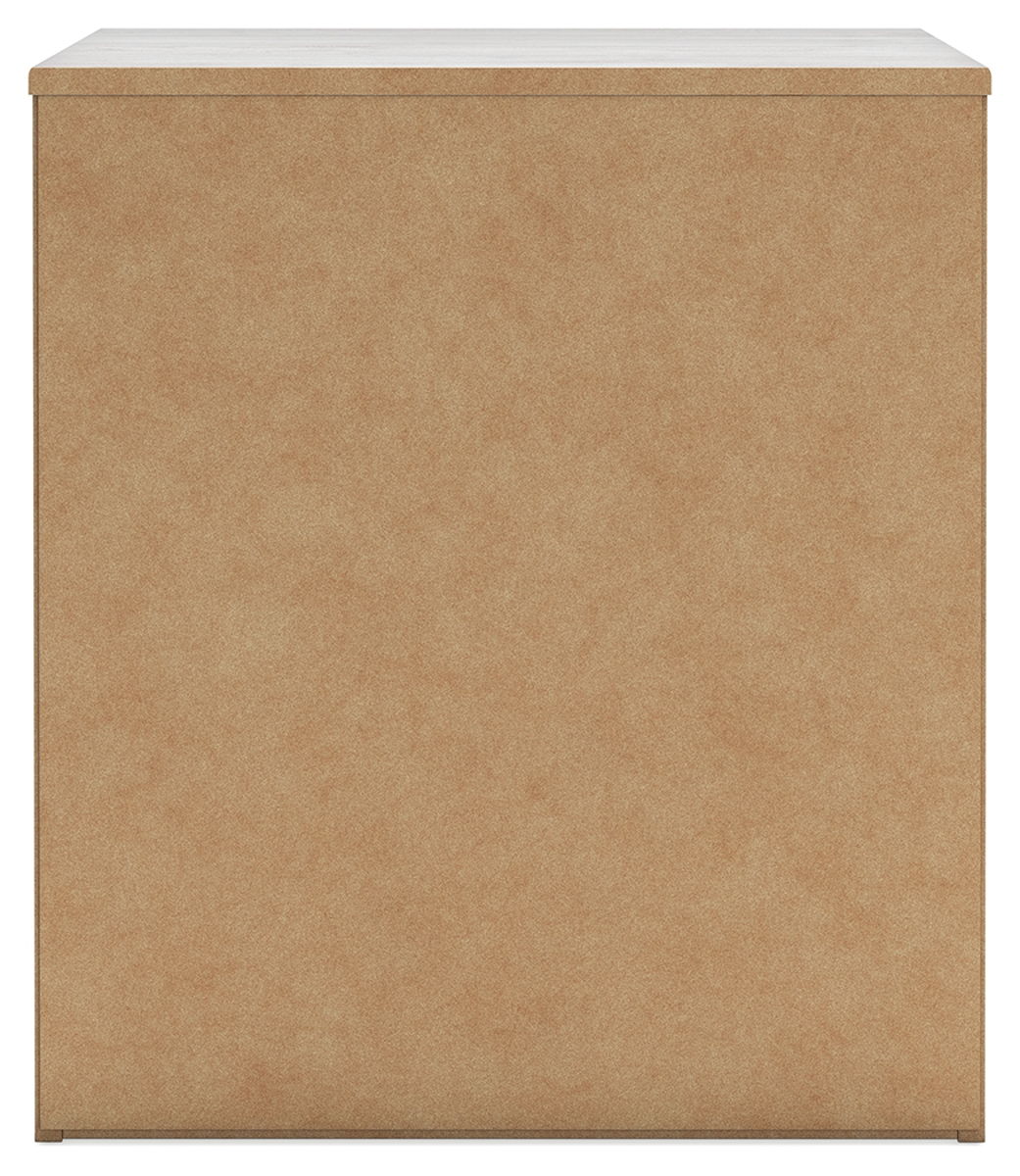 Cayboni - Two Drawer Night Stand - Whitewash - Image 4