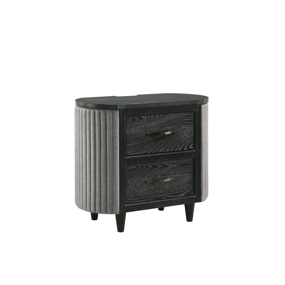 Skyline - 2 Drawer Nightstand - Onyx