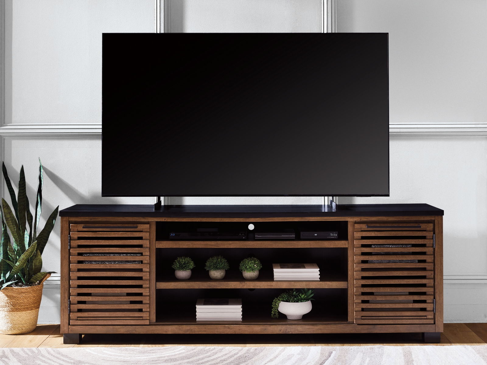 Kallari - TV Stand With Fireplace Option - Image 10