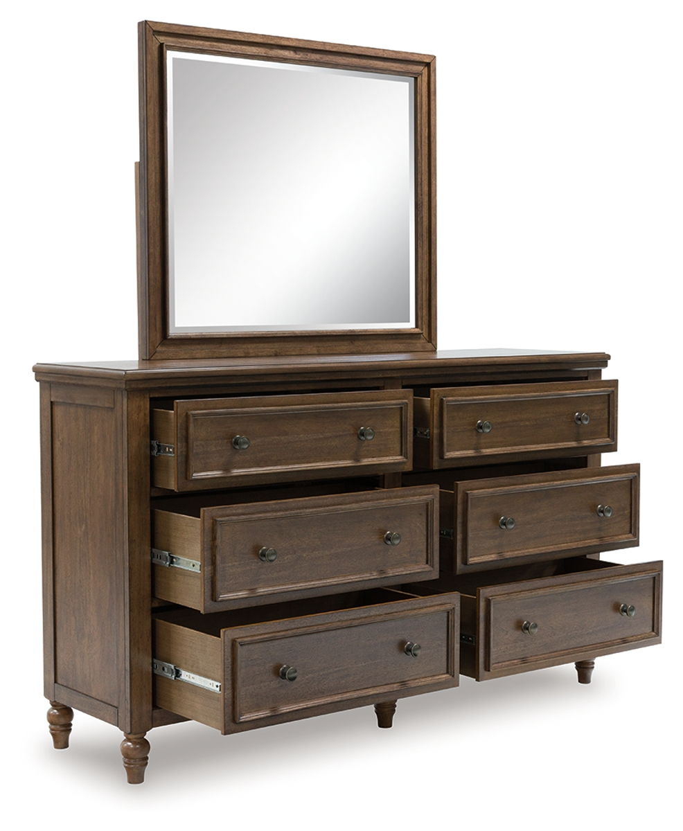 Sturlayne - Dresser And Mirror - Brown - Image 5