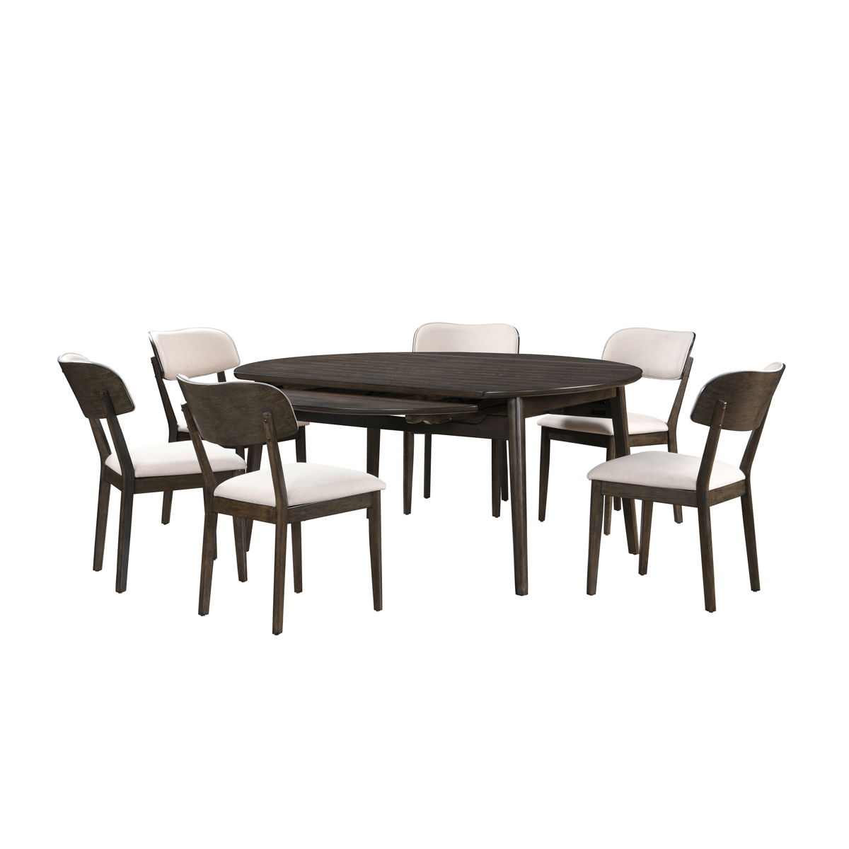 Rex - 65" Round Dining Table Set - Image 3