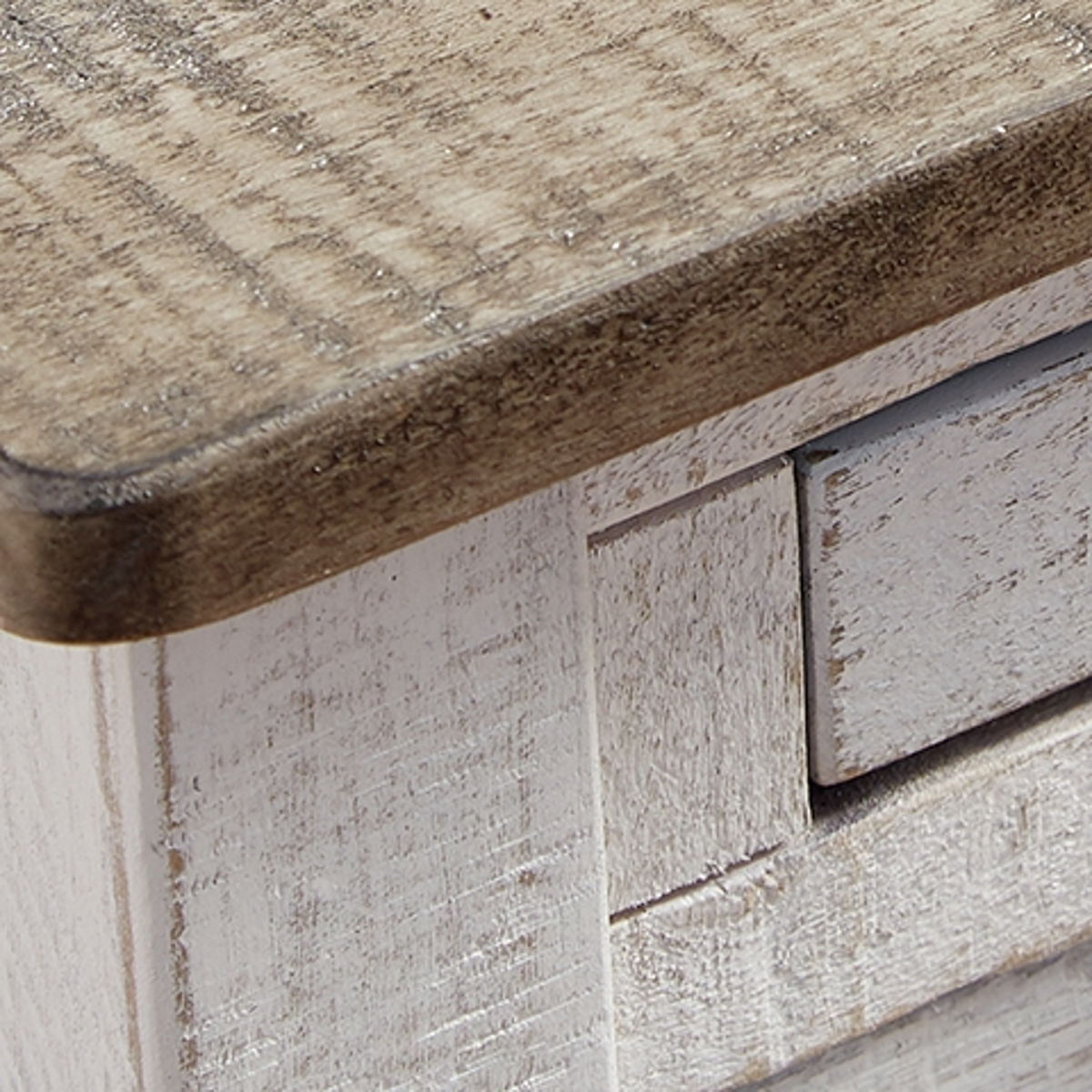 Adalane - Accent Table - White / Gray - Image 6