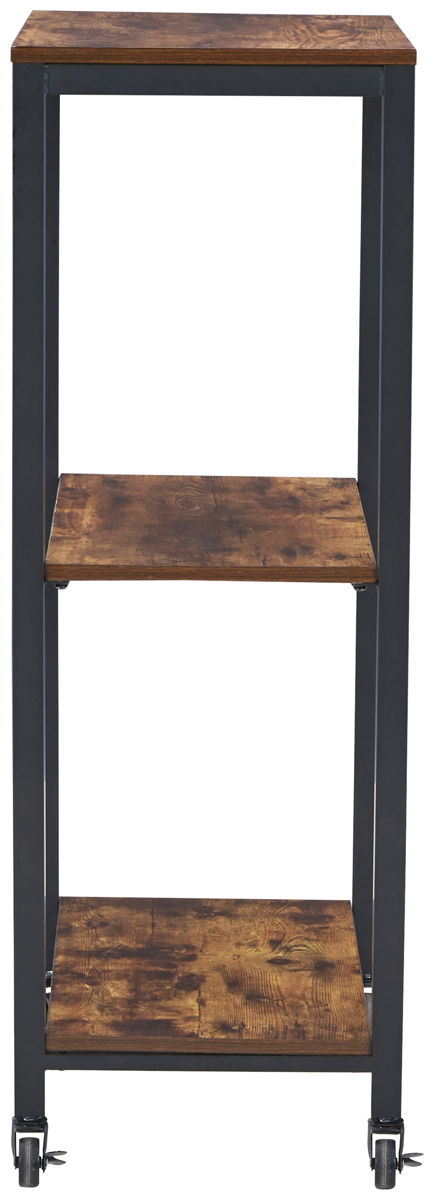 Bevinfield - Bar Cart - Brown / Black - Image 3