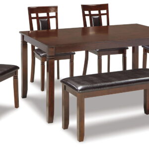 Bennox - Dining Room Table Set (Set of 6) - Brown
