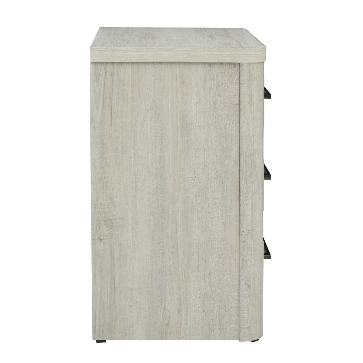 Modern Play - Nightstand With Charging Station - Natural White - Image 2